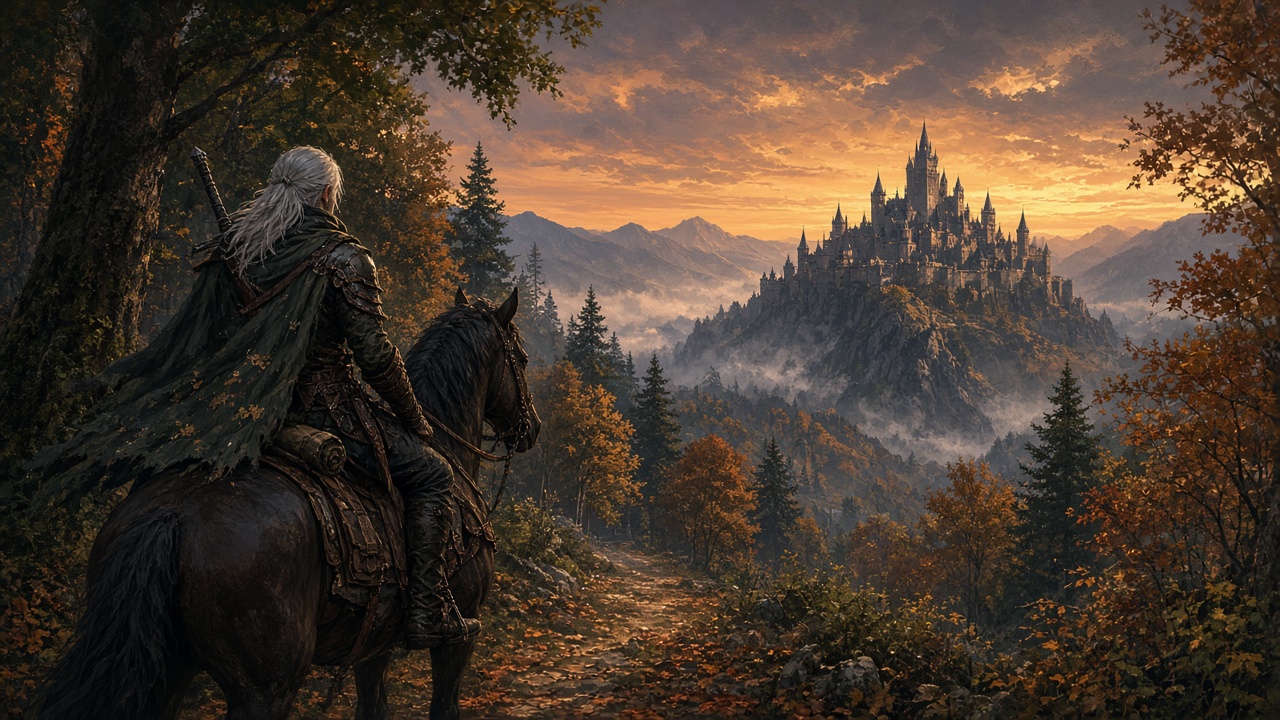 Illustration originale — The Witcher 3